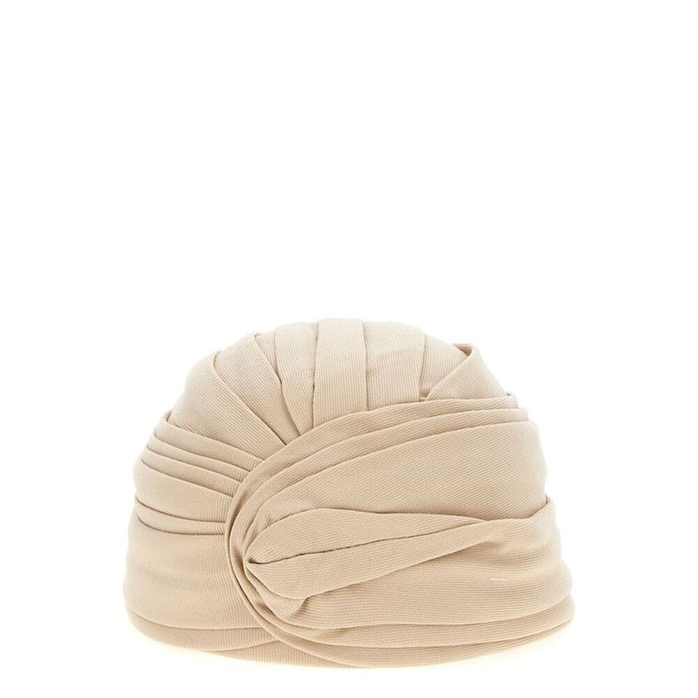 Valentino Garavani Beige Virgin Wool Women's Hat